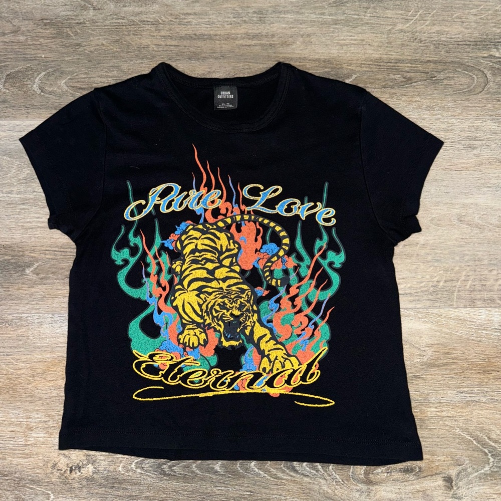 Urban Outfitters Tiger Baby Tee